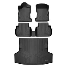 Load image into Gallery viewer, SMARTLINER SA0720/B0358/D0720 2 Row Floor Liners &amp; Cargo Liner behind the 2nd Row Seats 2022-2024 Subaru WRX Black