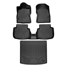 Load image into Gallery viewer, SMARTLINER SA0722/B0722/D0722 2 Row Floor Liners &amp; Cargo Liner behind the 2nd Row Seats 2024-2025 Subaru Impreza Black