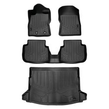 Load image into Gallery viewer, SMARTLINER SA0722/B0722/D0728 2 Row Floor Liners &amp; Cargo Liner behind the 2nd Row Seats 2024-2025 Subaru Crosstrek Black