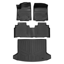 Load image into Gallery viewer, SMARTLINER SA0739/B0739/D0739-N1 2 Row Floor Liners &amp; Cargo Liner behind the 2nd Row Seats 2024-2025 Chevrolet Blazer EV Black