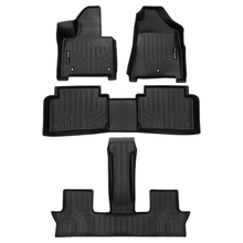Load image into Gallery viewer, SMARTLINER SA0742/B0751/C0742 3 Row Floor Liners     Black