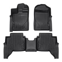 Load image into Gallery viewer, SMARTLINER SA0748/B0748 2 Row Floor Liners 2024-2025 Ford Ranger Black