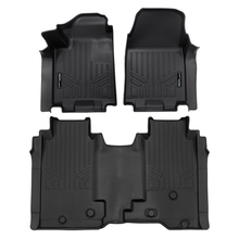 Load image into Gallery viewer, SMARTLINER SA0753/B0753 2 Row Floor Liners 2024-2025 Chevrolet Silverado EV Black