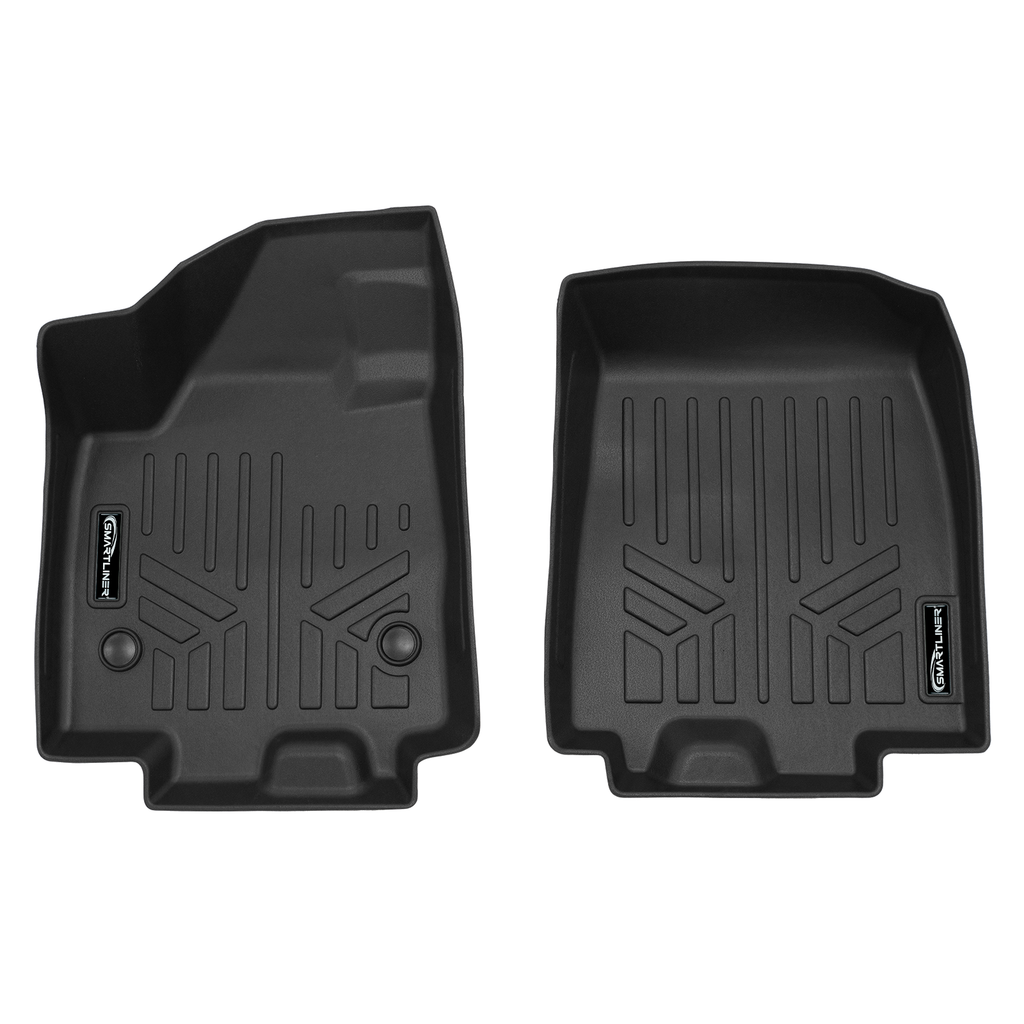 SMARTLINER SA0754 1st Row Liners 2024-2025 Chevrolet Equinox EV Black