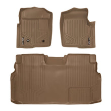 Load image into Gallery viewer, SMARTLINER SA1017/B1028 2 Row Floor Liners 2009-2010 Ford F-150 SuperCrew Cab Tan