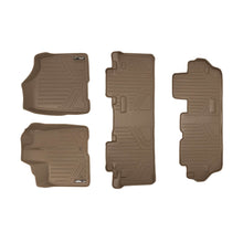 Load image into Gallery viewer, SMARTLINER SA1083/B1083/C1083 3 Row Floor Liners  2011-2012 Toyota Sienna (8 Passenger) Tan