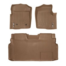 Load image into Gallery viewer, SMARTLINER SA1094/B1028 2 Row Floor Liners 2011-2014 Ford F-150 SuperCrew Cab Tan