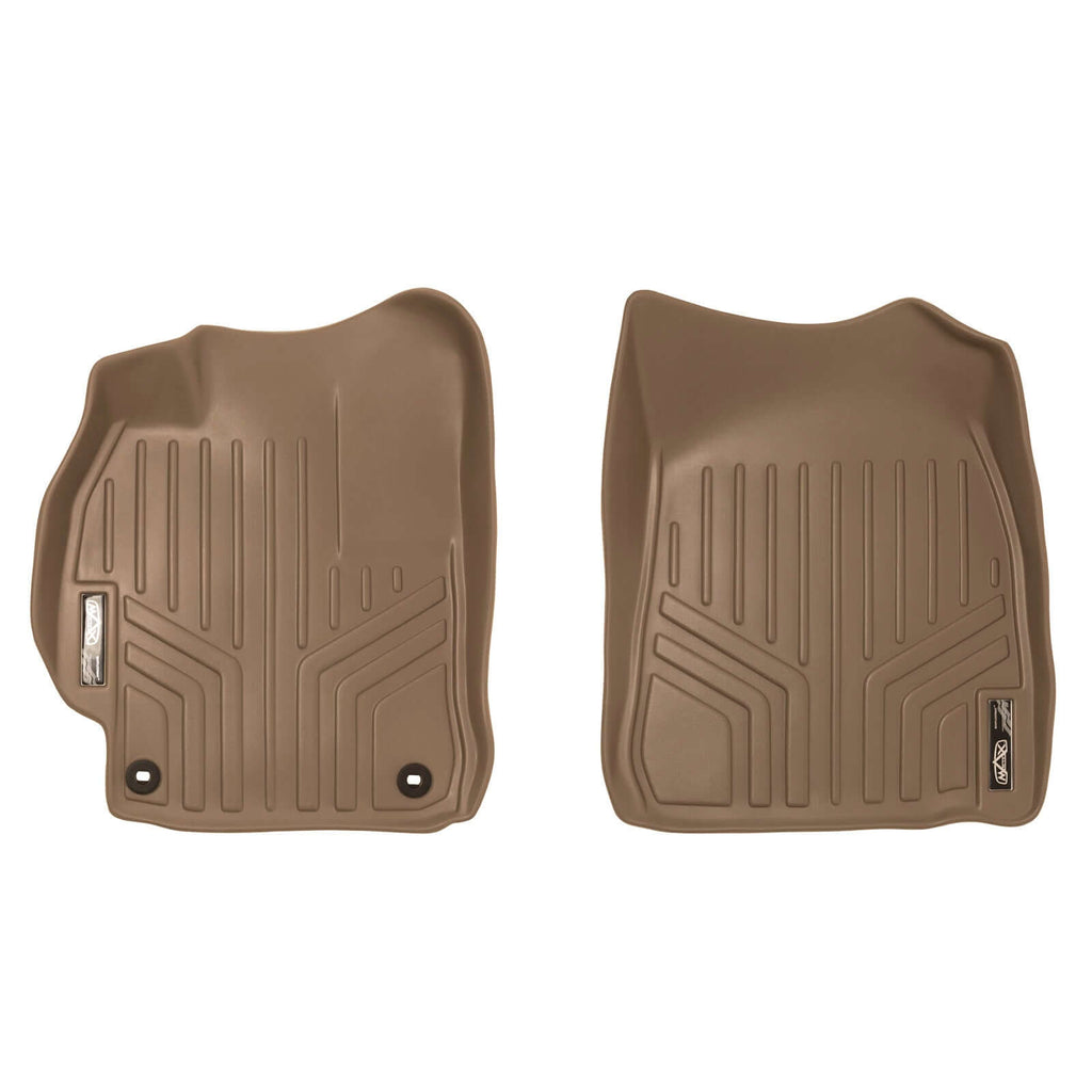 SMARTLINER SA1102 1st Row Liners 2012-2015 Toyota CamryFits 2015 Models Manufactured in June 2014 Tan