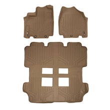 Load image into Gallery viewer, SMARTLINER SA1103/B1103 2 Row Floor Liners 2011-2017 Honda Odyssey Tan