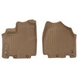 SMARTLINER Custom Fit Floor Mats 1st Row Liner Set Tan Compatible With 2011-2017 Honda Odyssey - All Models