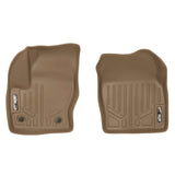 SMARTLINER Custom Fit All Weather Protection Tan 1st Row Liners Compatible With 2013-2019 Ford Escape (Fits all Models)
