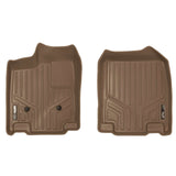 SMARTLINER Custom Fit Floor Mats 1st Row Liner Set Tan Compatible With 2011-2014 Ford Edge / 2011-2015 Lincoln MKX