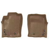 SMARTLINER Custom Fit Floor Mats 1st Row Liner Set Tan Compatible With 2013-2022 Toyota 4Runner / 2014-2022 Lexus GX460