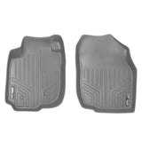 SMARTLINER Custom Fit Floor Mats 1st Row Liner Set Grey Compatible With 2006-2012 Toyota RAV4