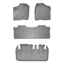 Load image into Gallery viewer, SMARTLINER SA2128/B2083/D2128 2 Row Floor Liners &amp; Cargo Liner behind the 2nd Row Seats 2013-2020 Toyota Sienna (8 Passenger) Gray
