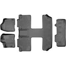 Load image into Gallery viewer, SMARTLINER SA2128/B2128/E2229 2 Row Floor Liners &amp; Cargo Liner behind the 3rd Row Seats 2013-2020 Toyota Sienna (7 Passenger) Gray
