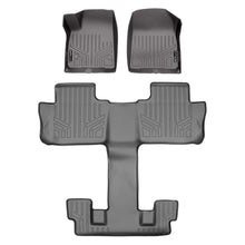 Load image into Gallery viewer, SMARTLINER SA2230-R/B2230-R 2 Row Floor Liners 2020 Cadillac XT6 with Bucket Seats Gray