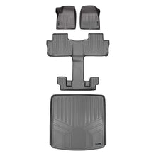 Load image into Gallery viewer, SMARTLINER SA2230-R/B2230-R/D2230-R 2 Row Floor Liners &amp; Cargo Liner behind the 2nd Row Seats 2020 Cadillac XT6 with Bucket Seats Gray
