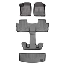 Load image into Gallery viewer, SMARTLINER SA2230/B2230/E2230 2 Row Floor Liners &amp; Cargo Liner behind the 3rd Row Seats 2017-2021 GMC Acadia with Bucket Seats Gray