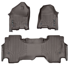 Load image into Gallery viewer, SMARTLINER SA3369/B3370 2 Row Floor Liners 2019-2021 Ram 1500 Quad Cab Cocoa