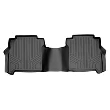 Load image into Gallery viewer, SMARTLINER SB0216 2nd Row Liner 2017-2022 Nissan Titan Crew Cab With Rear Under Seat Toolbox And Front Row Bucket Seats2016-2022 Nissan Titan XD Crew Cab With Rear Under Seat Toolbox And Front Row Bucket Seats Black