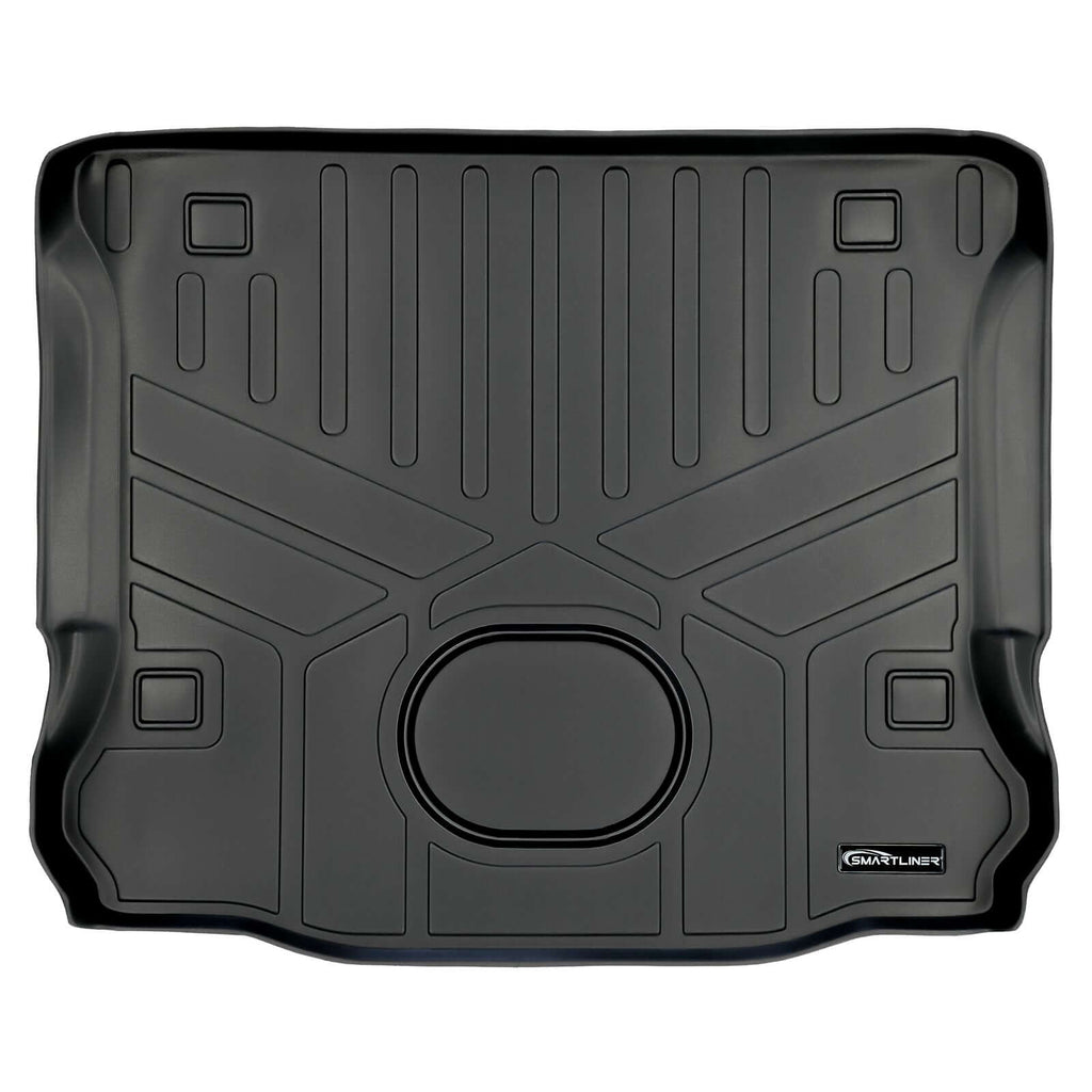 SMARTLINER SD0194 Cargo Liner behind the 2nd Row Seats 2015-2018 Jeep Wrangler Unlimited Black
