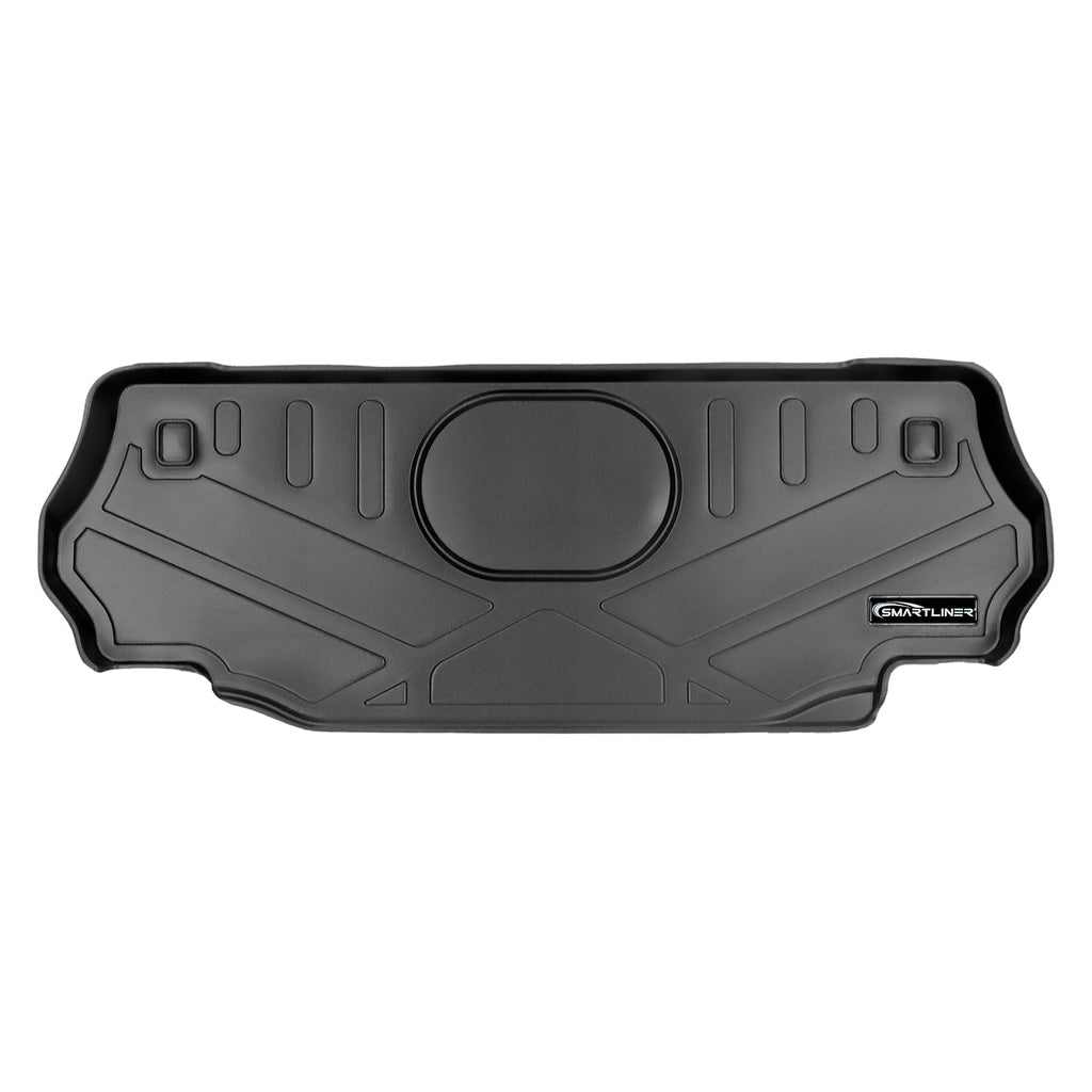 SMARTLINER SD0236 Cargo Liner behind the 2nd Row Seats 2011-2018 Jeep Wrangler - Only JK 2 Door Models Black