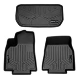 SMARTLINER All Weather Protection Custom Fit Black 1st Row Floor Liner and Front Trunk Liner Set Compatible With 2020-2023 Tesla Model Y