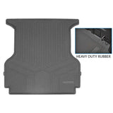 SMARTLINER All Weather Custom Fit Bed Mat Compatible With 2019-2021 Ranger SuperCrew Cab Without Bedliner