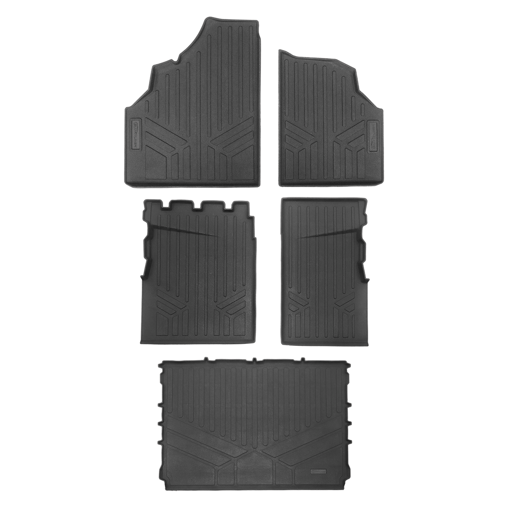 SMARTLINER UA0132/UB0132/UK0132 2 Row UTV and Bed Liners 2016-2025 Can-Am Defender Black