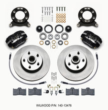 Load image into Gallery viewer, Wilwood 140-13476 FITS Forged Dynalite-M Front Kit 11.30in 1 PC Rotor&amp;Hub 1965-1969 Mustang Disc &amp; Drum Spindle