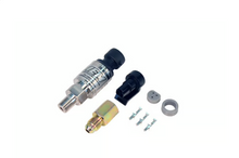 Load image into Gallery viewer, AEM 1000 PSIg Stainless Sensor Kit - 1/8in NPT Male Thread to -4 Adapter