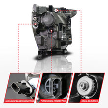 Load image into Gallery viewer, ANZO 111594-R FITS Anzo 21-23 Ford F150 LED Projector Headlight w/Switchback+Sequential - Black (Passenger Side Only)