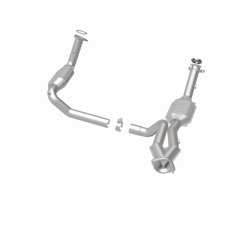 Magnaflow 93419 FITS MagnaFlow Conv DF 02-06 Cadillac Escalade / 02-06 Chevy Avalanche 5.3L Dual Conv Y-Pipe Assembly 2WD