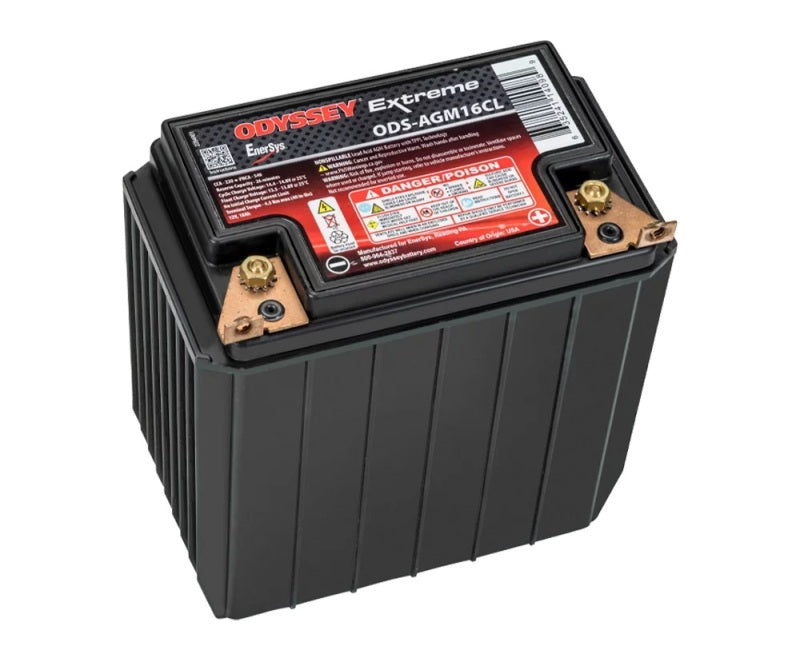 Odyssey Battery ODS-AGM16CL FITS Powersport Extreme AGM Battery (PC625)