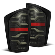 Load image into Gallery viewer, AlphaRex 680080 FITS 16-21 Toyota Tacoma LUXX LED Taillights Alpha Blk w/Activ Light/Seq Signal