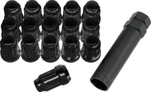 Load image into Gallery viewer, QuadBoss Spline Lug Nuts 12x1.5 - Black