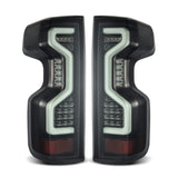 AlphaRex 620070 FITS 19-23 Chevrolet Silverado 1500/2500HD/3500HD PRO-Series LED Tail Lights Jet Black