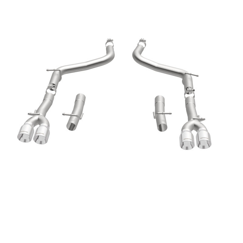 Magnaflow 19218 FITS: MagnaFlow Axle-Back, SS, 2.5in, Quad Split Rear 3.5in Tip 2015 Dodge Challenger 3.6L V6