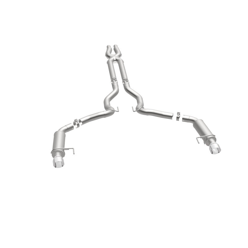 Magnaflow 19101 FITS: MagnaFlow Cat Back, SS, 3in, Competition, Dual Split Polished 4.5in Tips 2015 Ford Mustang GT V8 5.0