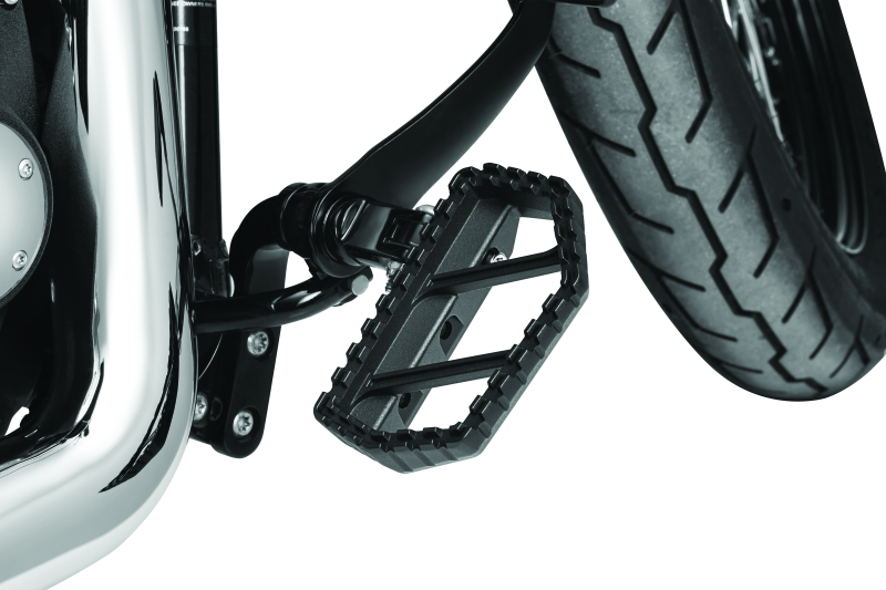 Kuryakyn Splined Peg Adapter Haley-Davaidson Male Mount Black