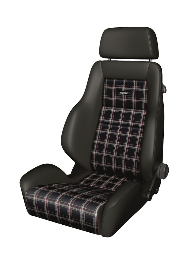 Recaro 089.00.0B28-01 - Classic LS SeatBlack Leather/Classic Checkered Fabric