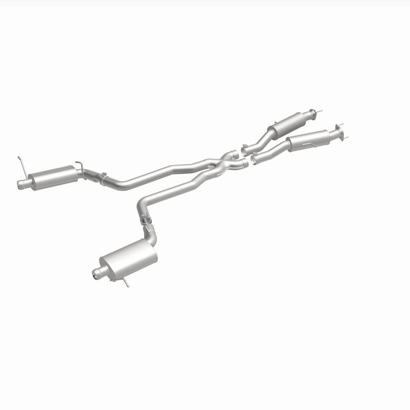 Magnaflow 15064 FITS: MagnaFlow 12 Jeep Grand Cherokee V8 6.4L Dual Split Rear Exit Stainless Cat Back Performance Exhaust