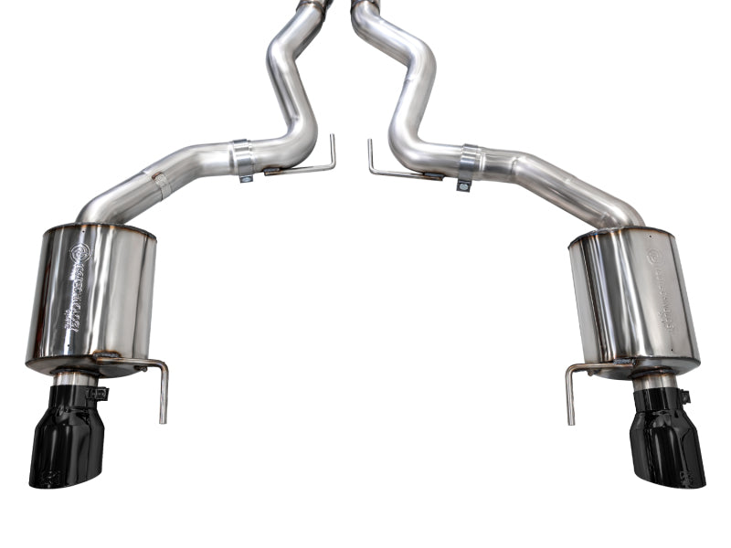 AWE Tuning 3015-33650 FITS AWE 2024 Ford Mustang GT Fastback S650 RWD Touring Catback Exhaust w/ Dual Diamond Black Tips