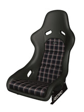 Load image into Gallery viewer, Recaro 087.00.0B28-01 - Classic Pole Position ABE SeatBlack Leather/Classic Checkered Fabric