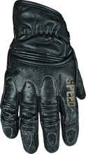 Load image into Gallery viewer, Speed and Strength Rust and Redemption Leather Gloves Black - XL