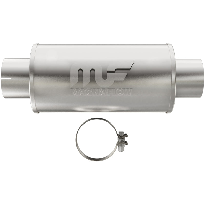 Magnaflow 12775 FITS: MagnaFlow Muffler Mag DSL SS 7x7x14 4in Inlet 4in Outlet