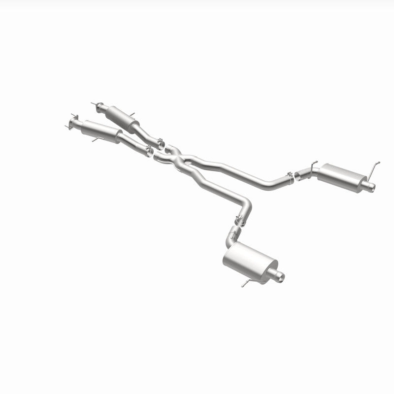 Magnaflow 15064 FITS: MagnaFlow 12 Jeep Grand Cherokee V8 6.4L Dual Split Rear Exit Stainless Cat Back Performance Exhaust