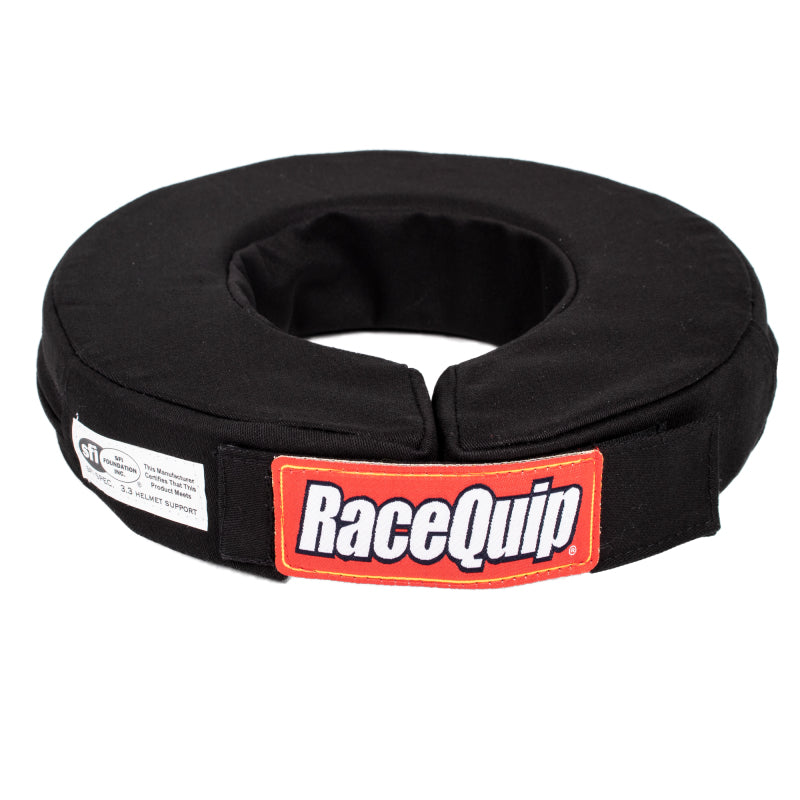 RaceQuip Black SFI 360 Helmet Support XL 19in