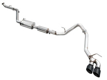 Load image into Gallery viewer, AWE Tuning 3015-33254 FITS AWE Exhaust for 4th Gen Toyota Tacoma Dual Diamond Black Tips